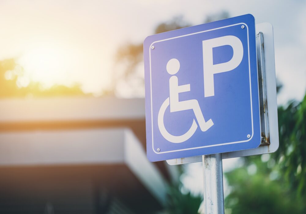 disabled parking